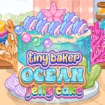 Tiny Baker Ocean Jelly Cake
