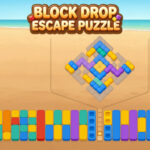 Block Drop Escape Puzzle