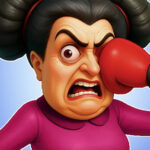 Crazy Aunty: Slap &amp; Punch