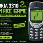 Nokia 3310 Snack Game